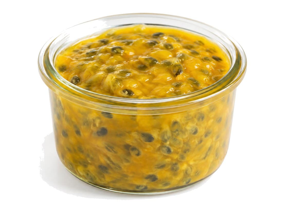 Processed passion fruit